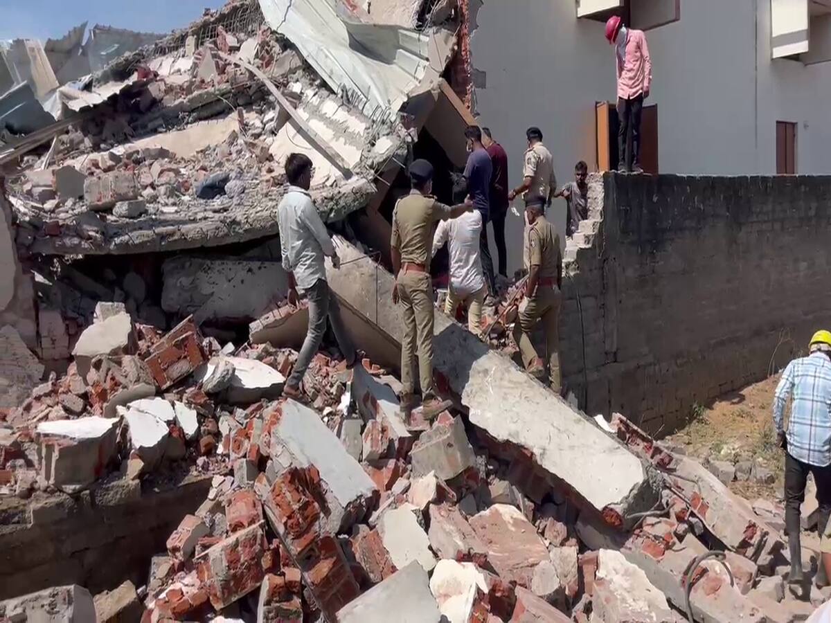 Banaskantha huge fire broke out in a firecracker factory