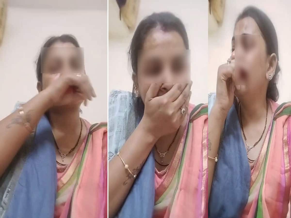 ahmedabad woman suicide after viral last video 
